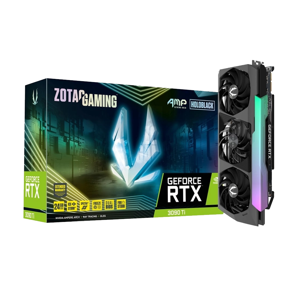 ZOTAC GAMING GeForce RTX 3090 Ti AMP Extreme Holo