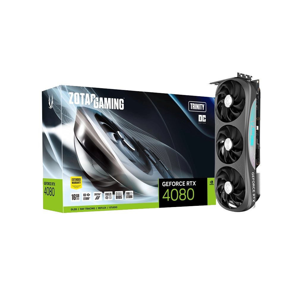 ZOTAC GAMING GeForce RTX 4080 16GB Trinity OC GDDR6X