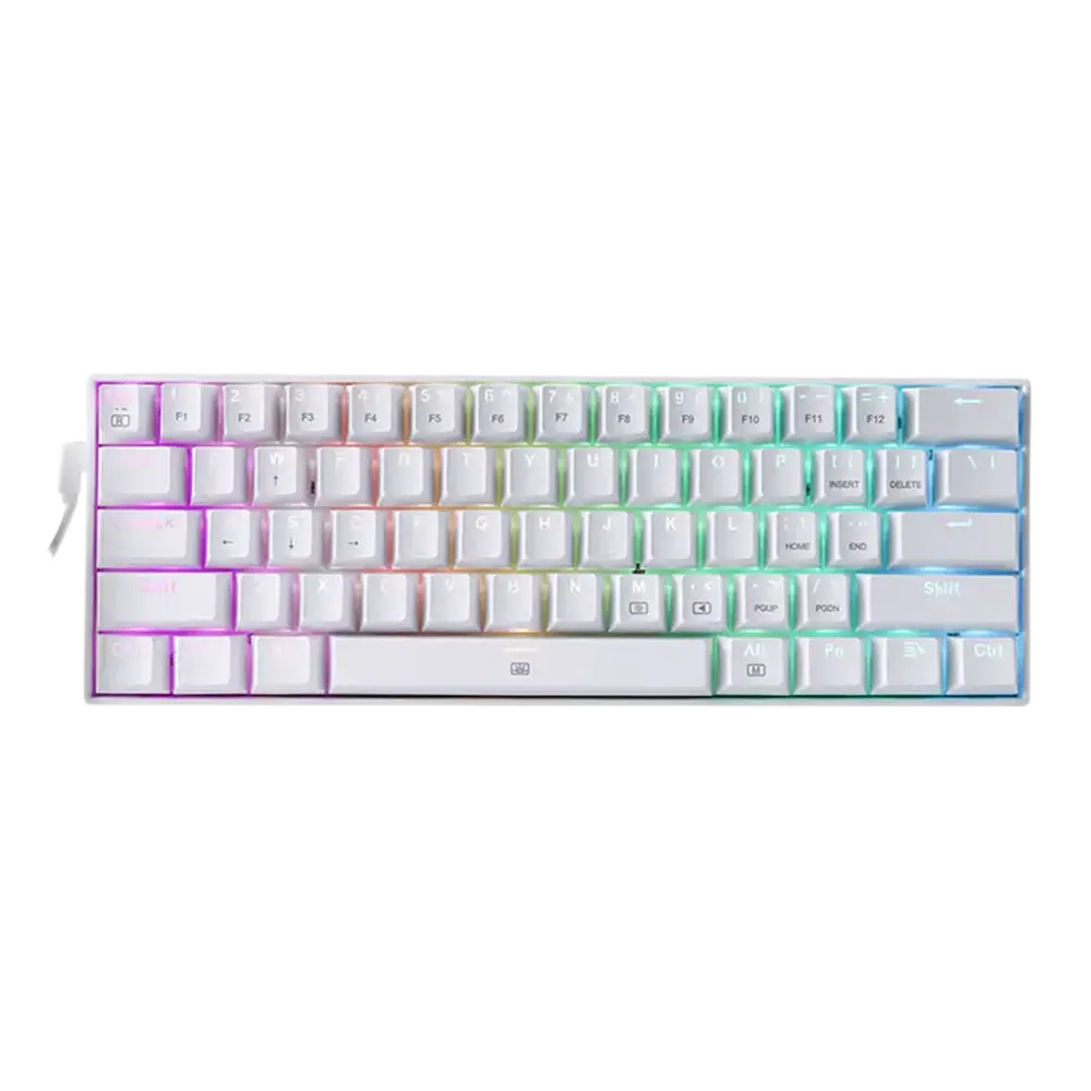 کیبورد گیمینگ Anivia K614 White RGB