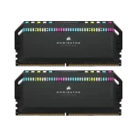 رم کورسیر CORSAIR DOMINATOR PLATINUM RGB 32GB 16GBx2 6200MHz CL36 DDR5 Memory