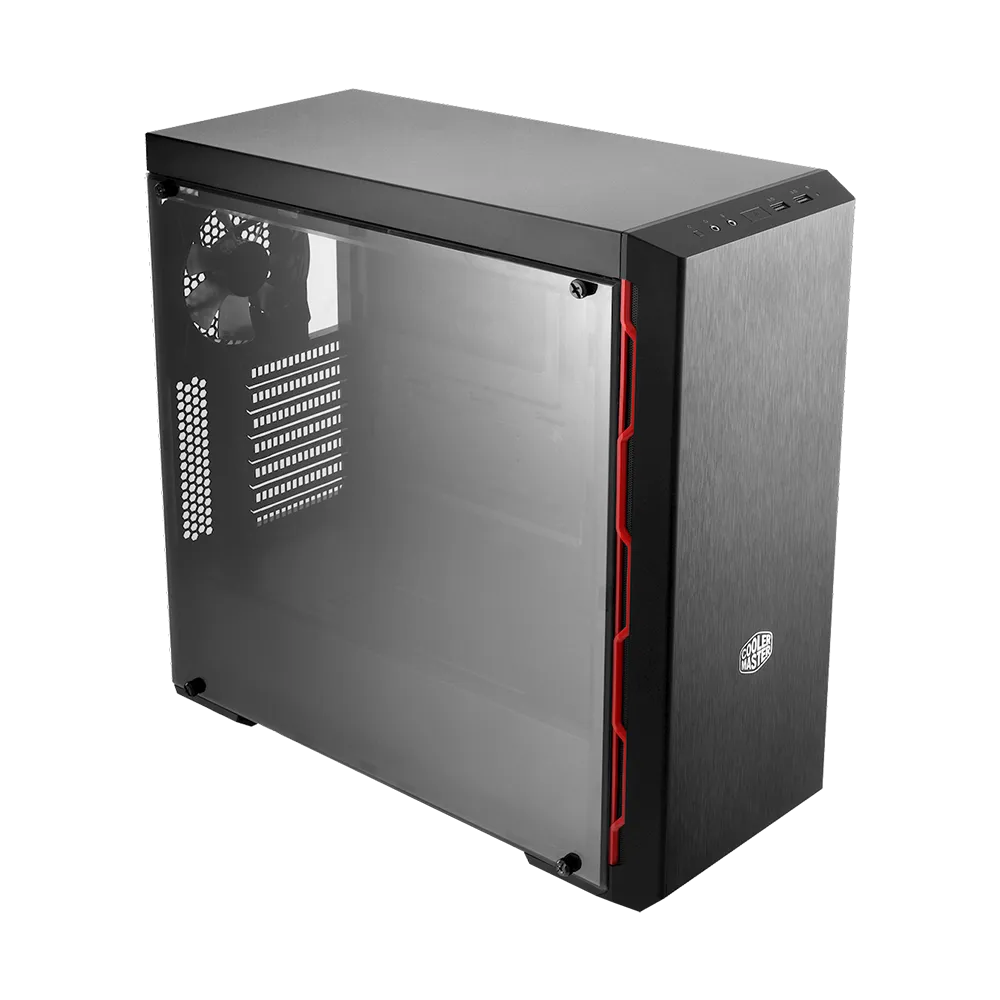 کیس Cooler Master MasterBox MB600L - Red Trim