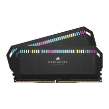 رم کورسیر Corsair Dominator Platinum RGB DDR5 32GB Dual 6400MHz CL38 – Black