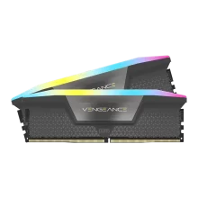 رم کامپیوتر Corsair Vengeance RGB DDR5 64GB Dual 5600MHz CL36 - Black