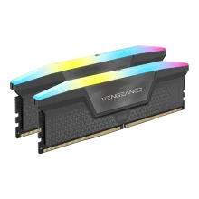 رم کورسیر  Corsair Vengeance RGB DDR5 64GB Dual 5600MHz CL36 – Black
