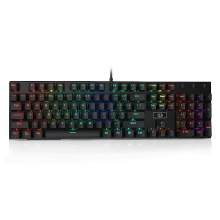 کیبورد گیمینگ Devarajas K556 RGB Brown Switch