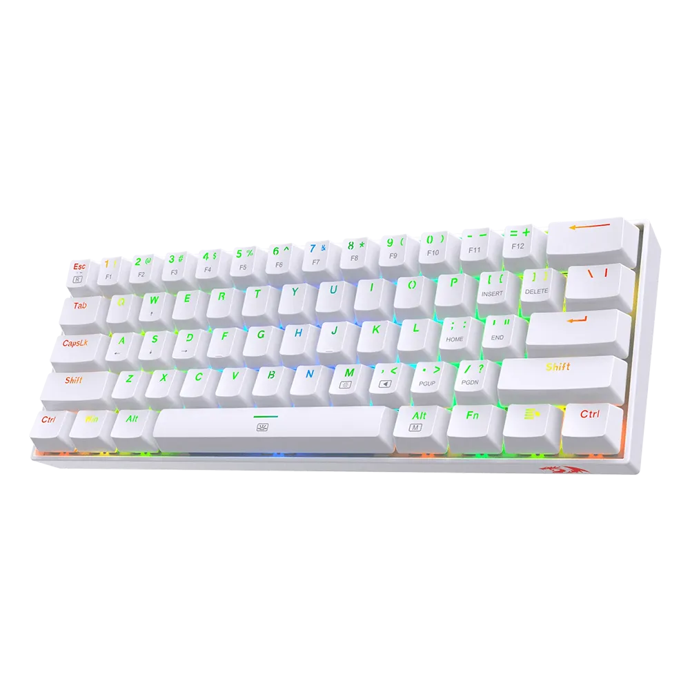 کیبورد گیمینگ Dragonborn K630 White RGB