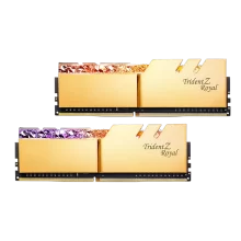 رم جی اسکیل G.Skill TRIDENT Z ROYAL GOLD 16GB DUAL 4000MHz CL18 DDR4
