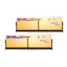 رم جی اسکیل G.Skill TRIDENT Z ROYAL GOLD 64GB DUAL 3200MHz CL16 DDR4