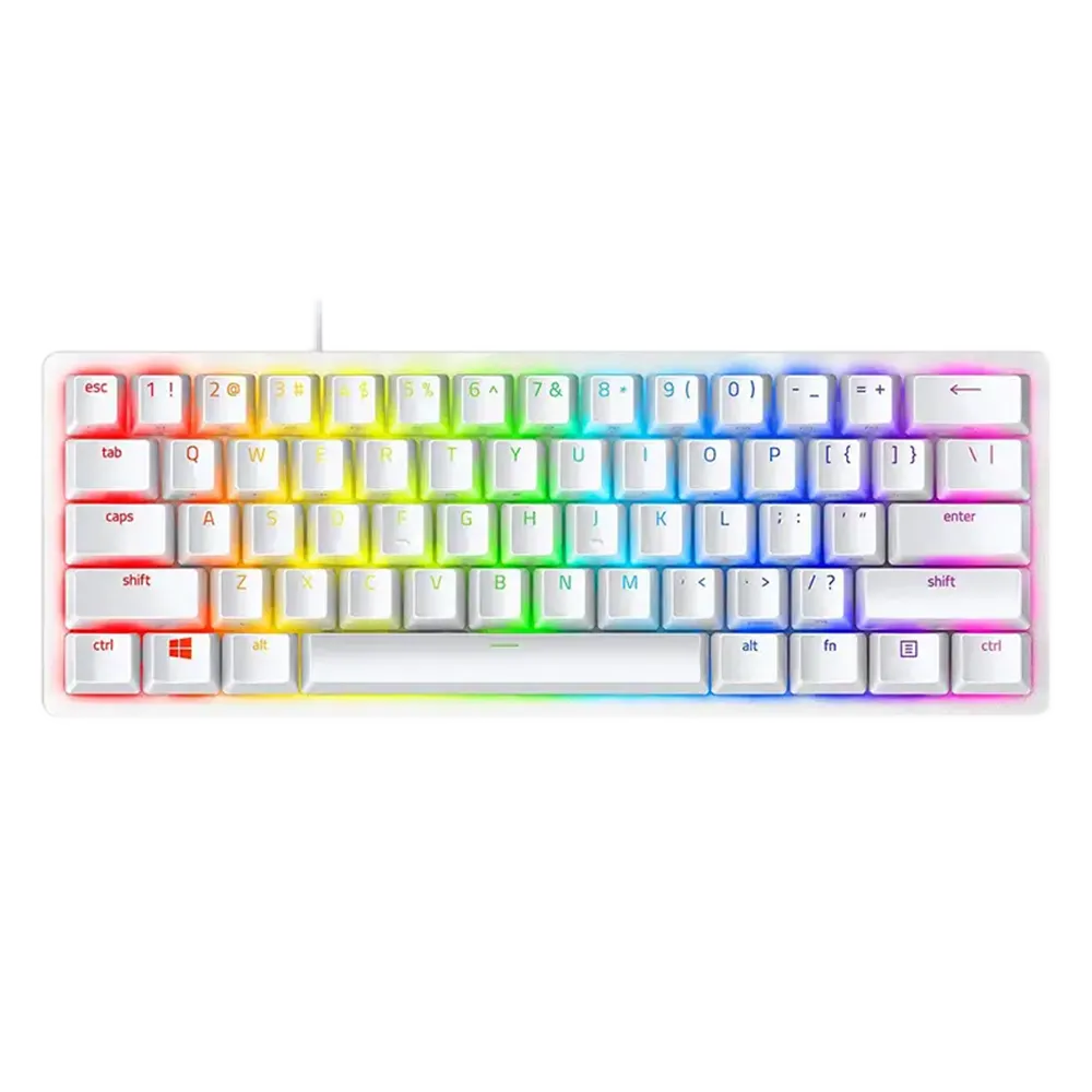 کیبورد گیمینگ Huntsman Mini Mercury Purple Optical Switch