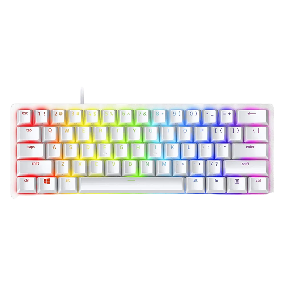 کیبورد گیمینگ Huntsman Mini Mercury Red Optical Switch