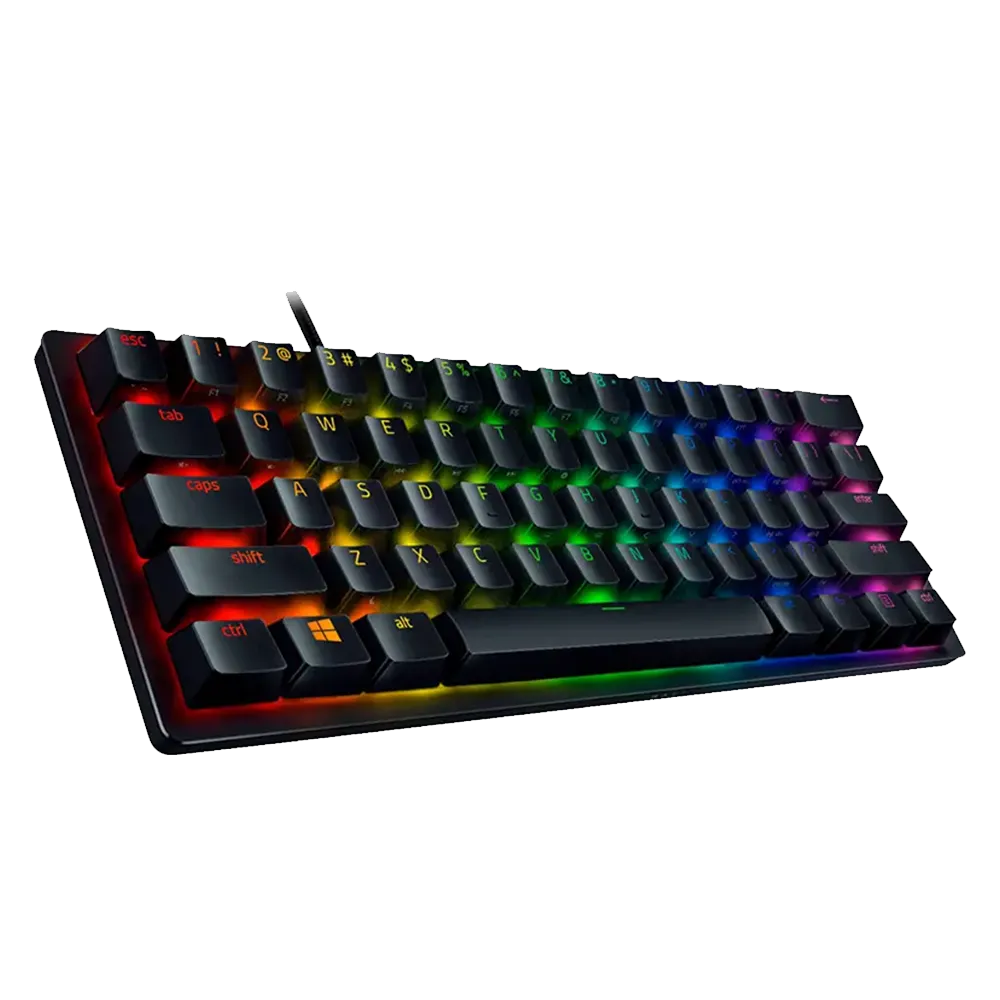 کیبورد گیمینگ Huntsman Mini Purple Optical Switch Linear