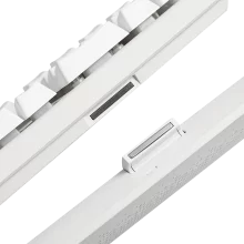 کیبورد باسیم گیمینگ ردراگون Redragon K512 Shiva RGB White