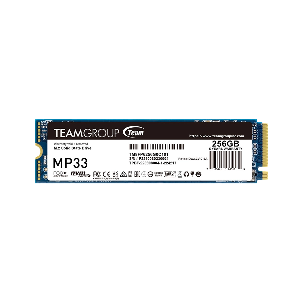 حافظه اس اس دی تیم گروپ TeamGroup MP33 256GB