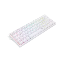 کیبورد باسیم مکانیکال گیمینگ ردراگون Redragon K617 FIZZ White Red Sw