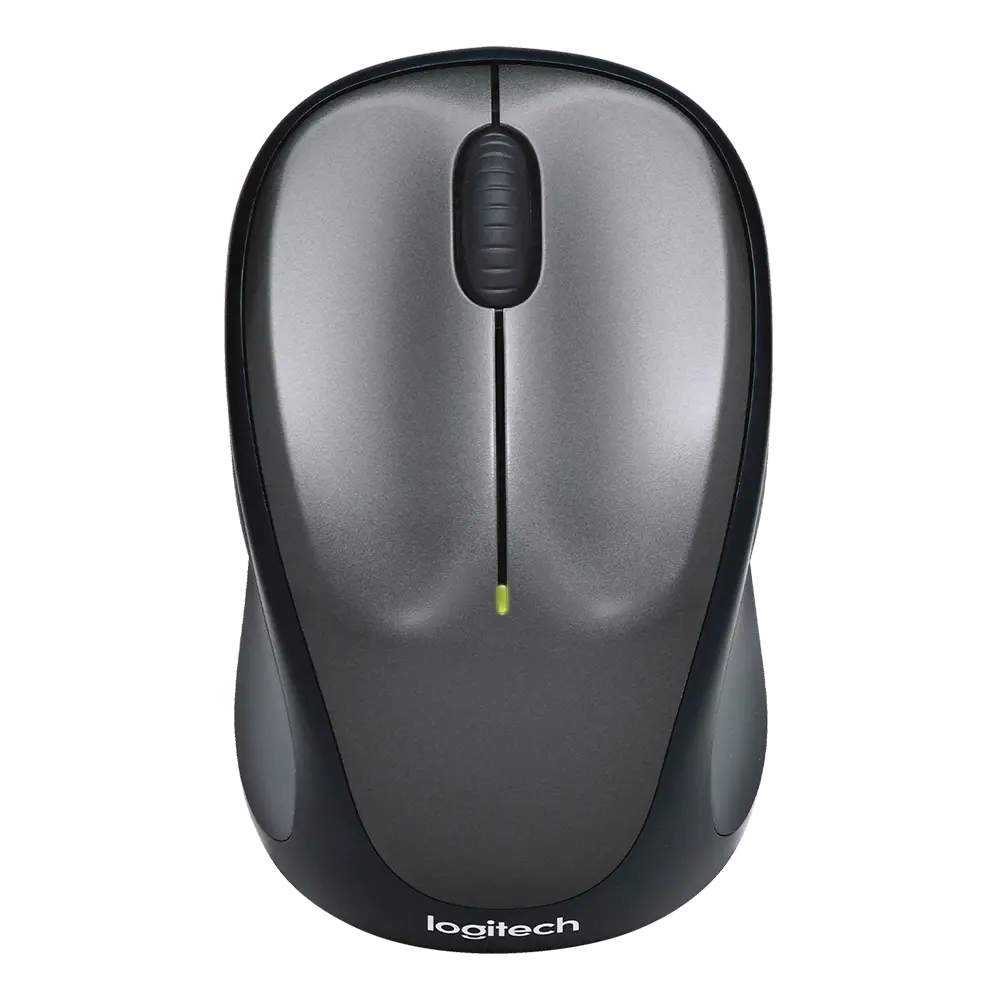 ماوس بی‌سیم لاجیتک مدل M235 خاکستری