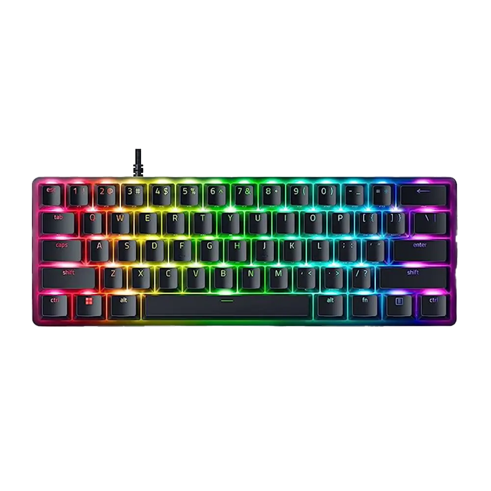 کیبورد باسیم مکانیکال گیمینگ ریزر huntsman mini analog sw