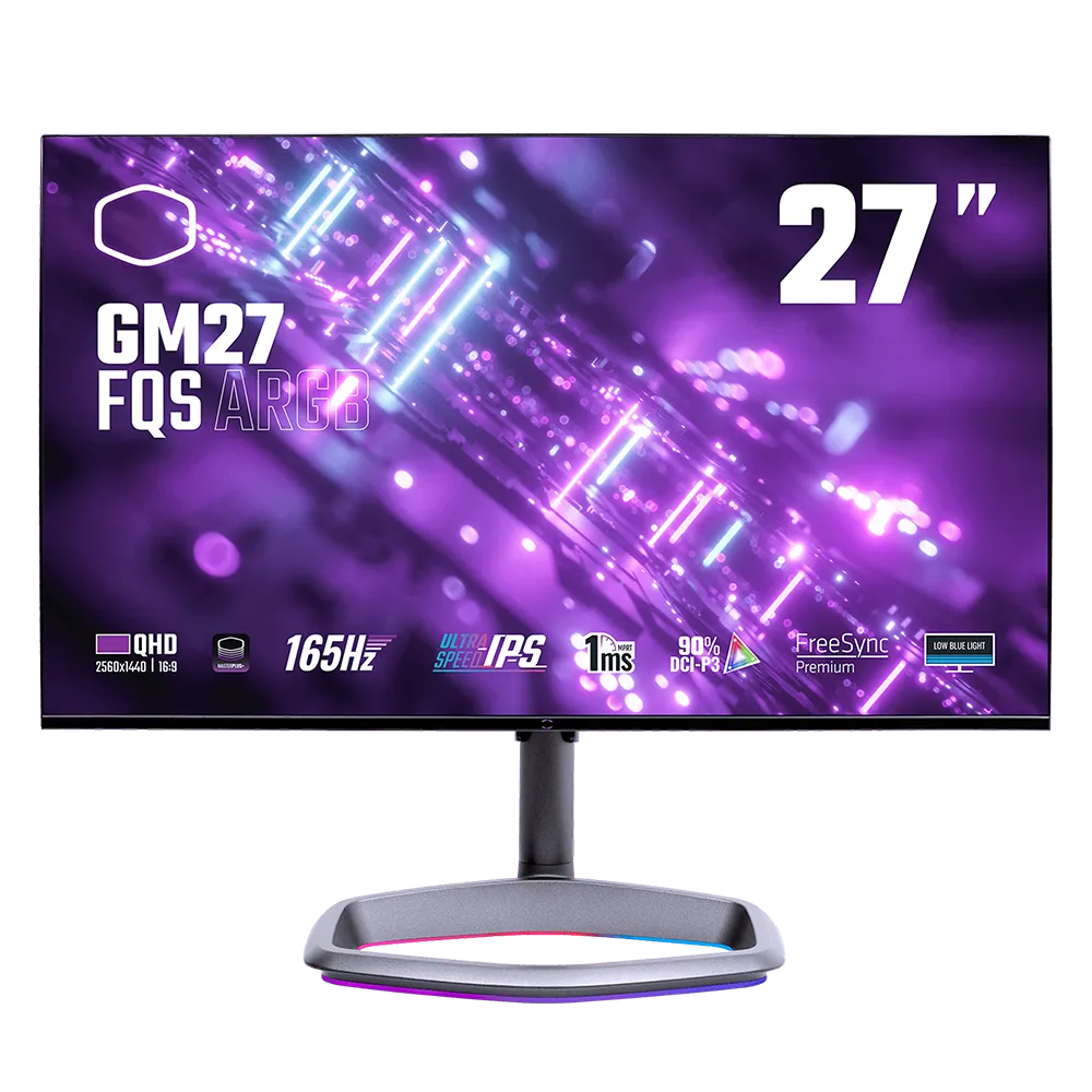 مانیتور کولر مستر مدل GM27-FQS ARGB