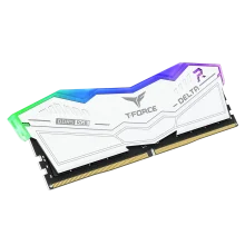 حافظه رم تیم گروپ مدل Team Group T-Force DELTA RGB DDR5 32GB Dual 5600MHz CL32 – White