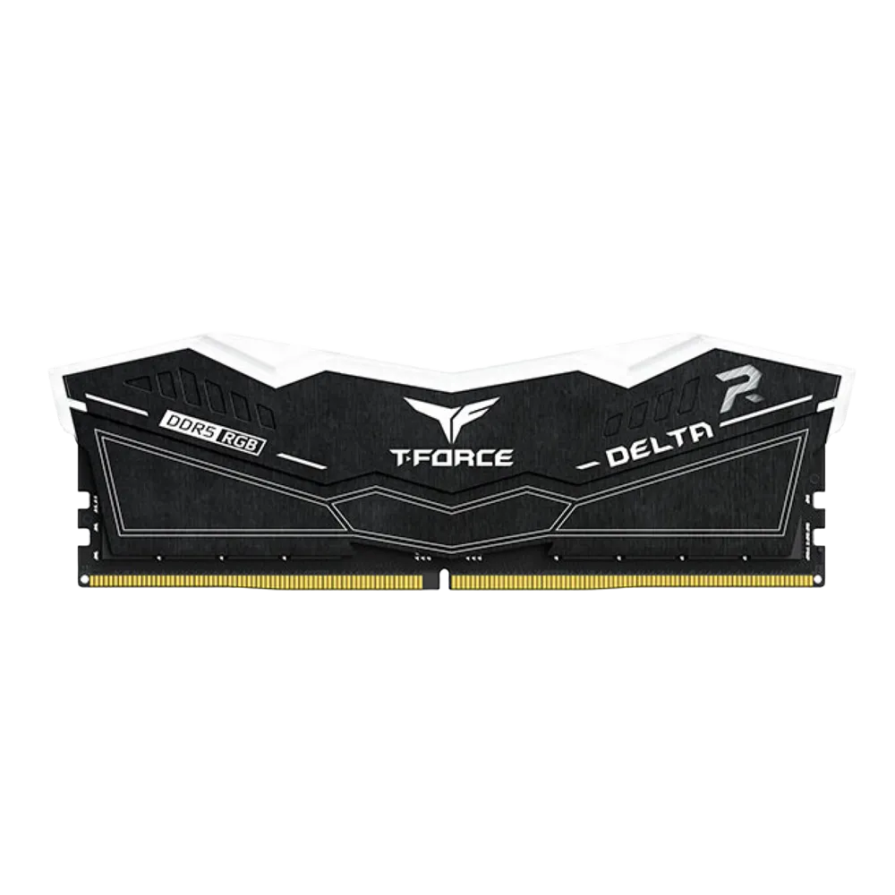 حافظه رم تیم گروپ مدل T-Force DELTA RGB DDR5 32GB Dual 6200MHz CL38 - Black