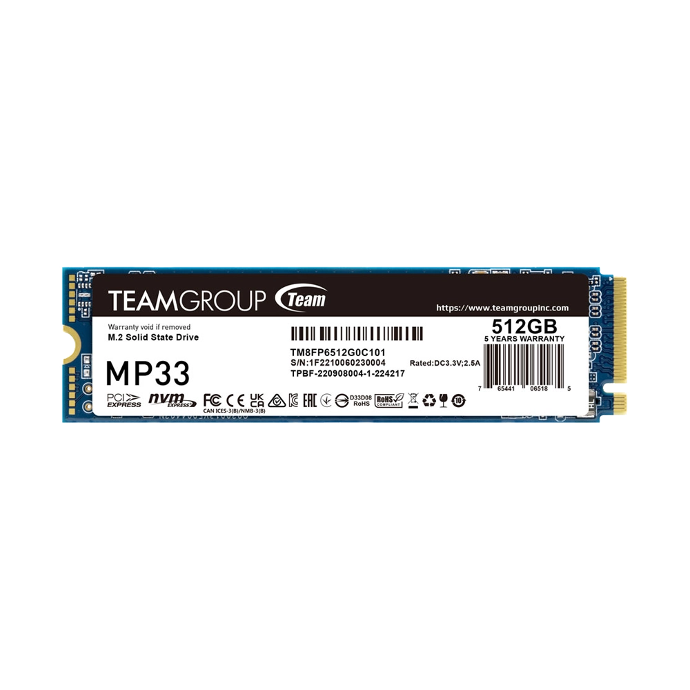 حافظه اس اس دی تیم گروپ MP33 512GB
