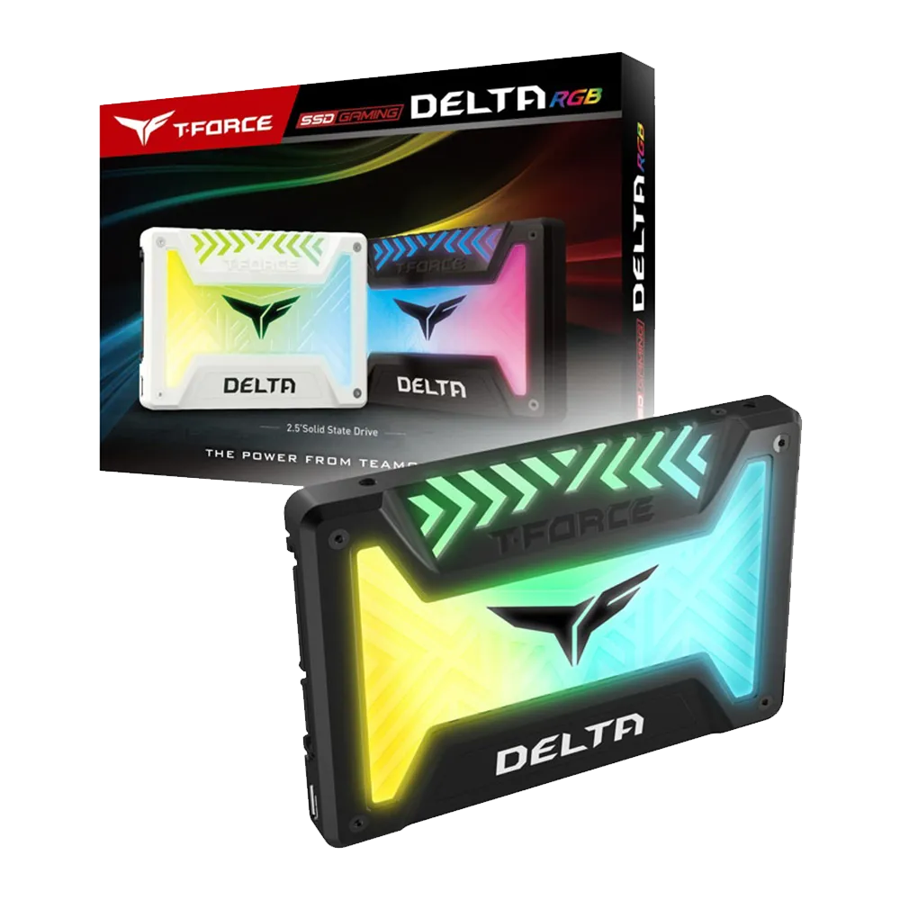 حافظه اس اس دی تیم گروپ T-Force Delta RGB 250GB - Black
