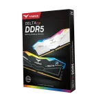 حافظه رم تیم گروپ مدل T-Force DELTA RGB DDR5 32GB Dual 5600MHz CL32