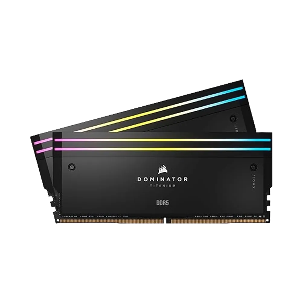 رم کورسیر Dominator Titanium RGB 32GB 16GBx2 6000MHz CL30 DDR5