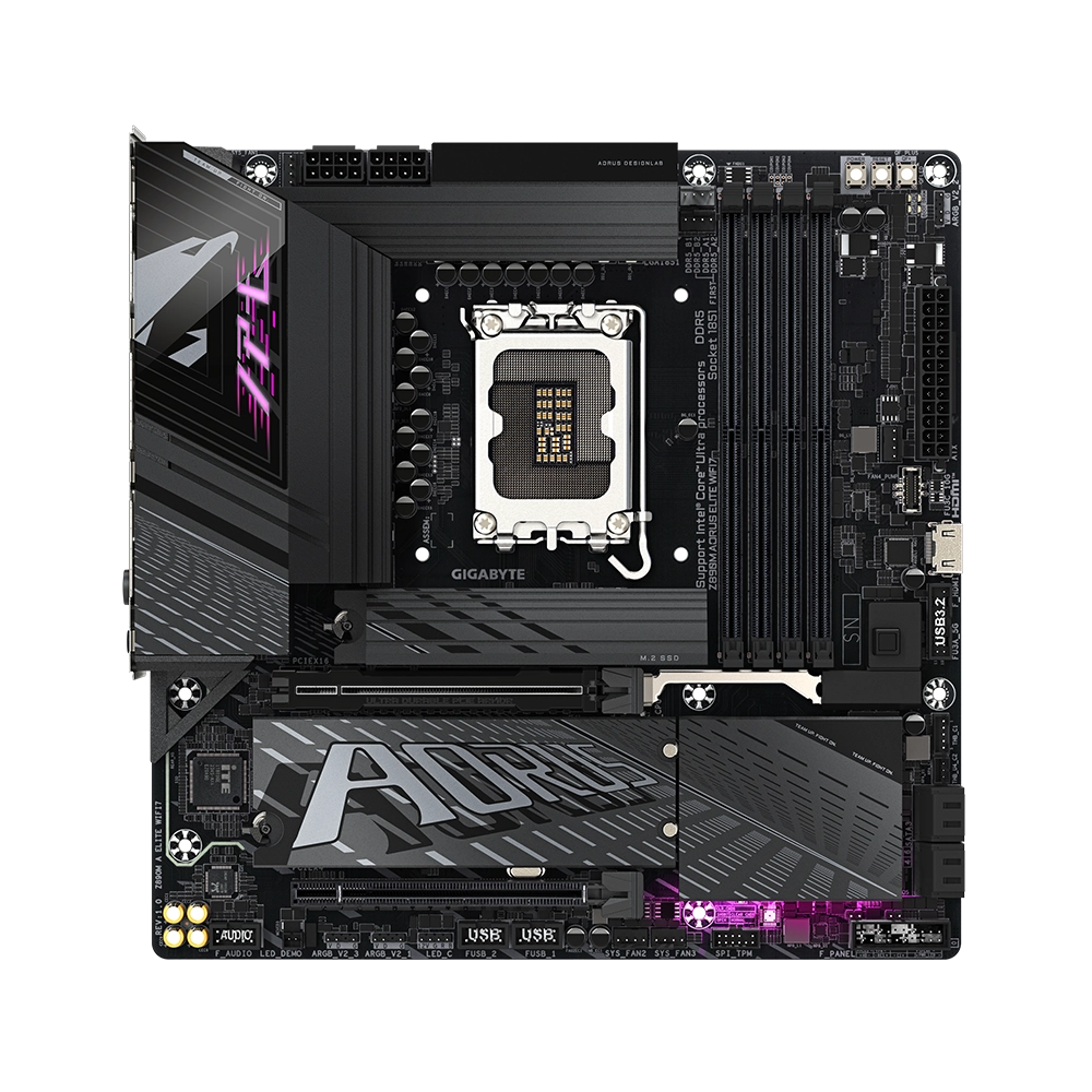 مادربرد گیگابایت مدل GIGABYTE Z890M AORUS ELITE WIFI7 DDR5